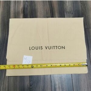 Authentic LOUIS VUITTON  Monogram dustbag cover